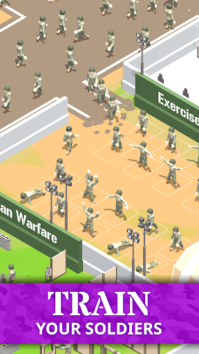 Idle Army Base Tycoon Game mod screenshots 2