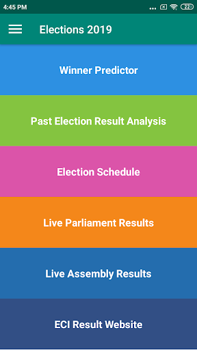 Indian Elections Schedule and Result Details mod screenshots 1