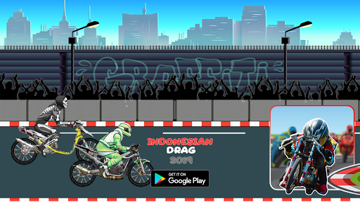 Indonesian Drag Bike Street Racing mod screenshots 1