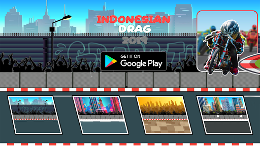Indonesian Drag Bike Street Racing mod screenshots 2