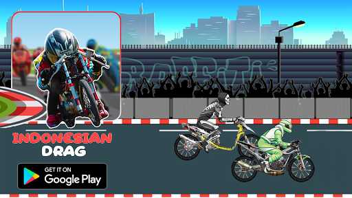 Indonesian Drag Bike Street Racing mod screenshots 3