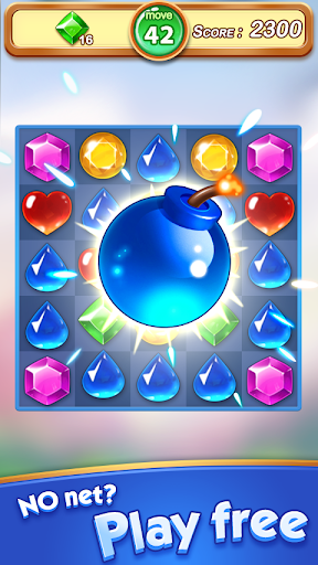 Jewel amp Gem Blast – Match 3 Puzzle Game mod screenshots 2