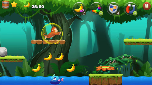 Jungle Monkey Run mod screenshots 2