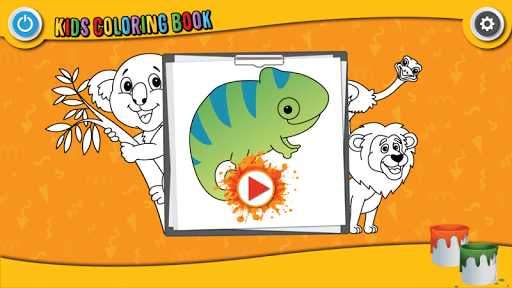 Kids Coloring Book Cute Animals Coloring Pages mod screenshots 1