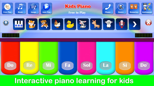 Kids Piano Free mod screenshots 1
