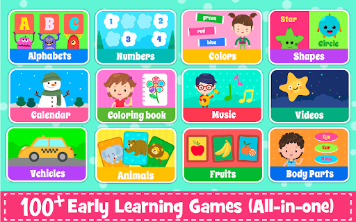 Kids Preschool Learning Games – 150 Toddler games mod screenshots 1
