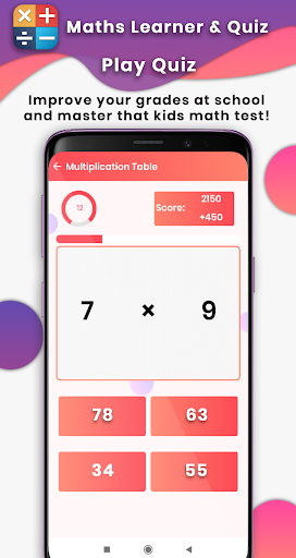 Learning Math Add Subtract Multiply amp Divide mod screenshots 3