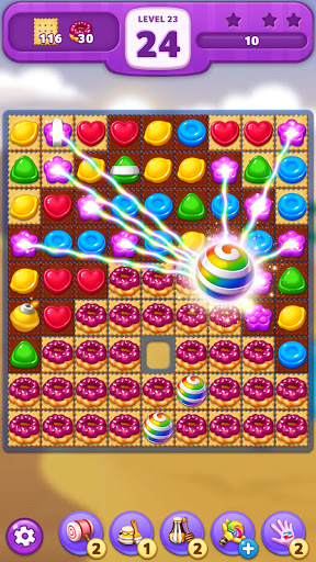 Lollipop Sweet Taste Match 3 mod screenshots 2