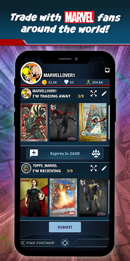 Marvel Collect by Topps Card Trader mod screenshots 2