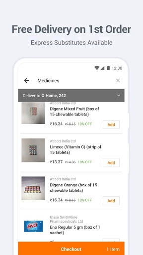 Medlife Xpress Bengaluru 2hrs Medicine Delivery mod screenshots 2