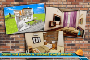 Modern Home Design & House Construction Games 3D MOD APK ( Unlimited