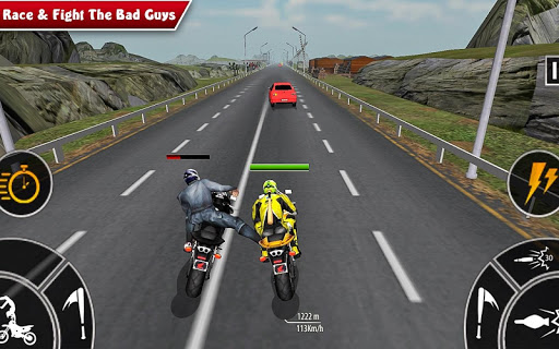 Moto Bike Attack Race 3d games mod screenshots 2