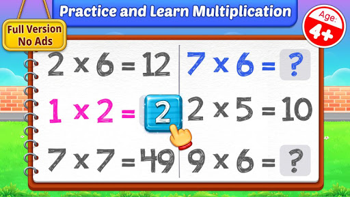 Multiplication Kids – Math Multiplication Tables mod screenshots 1