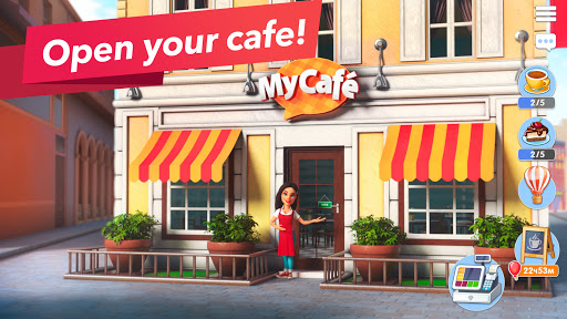 My Cafe Restaurant game. Serve manage decorate mod screenshots 1