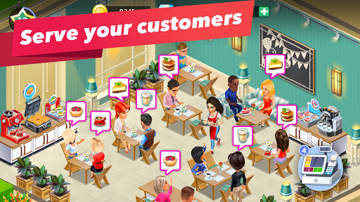 My Cafe Restaurant game. Serve manage decorate mod screenshots 2
