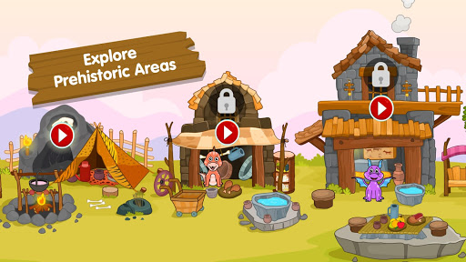 My Dinosaur Town – Jurassic Caveman Games for Kids mod screenshots 2