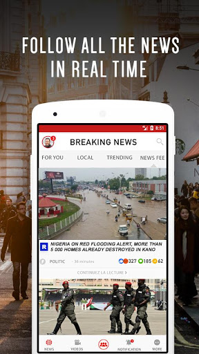 Nigeria Breaking News and Latest Local News App mod screenshots 1