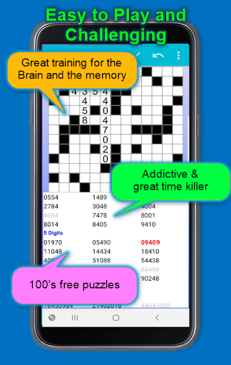 Number Fill in puzzles – Numerix numeric puzzles mod screenshots 3