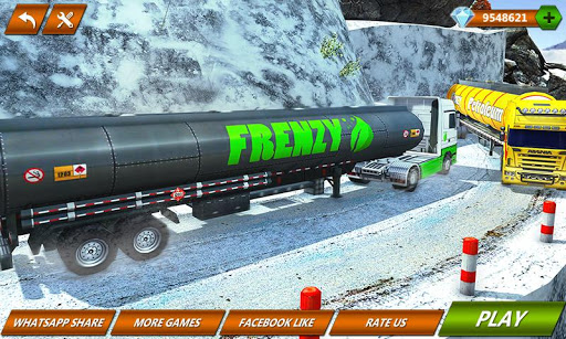 Offroad Oil Tanker Truck Transport Driver mod screenshots 1
