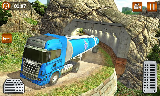 Offroad Oil Tanker Truck Transport Driver mod screenshots 2