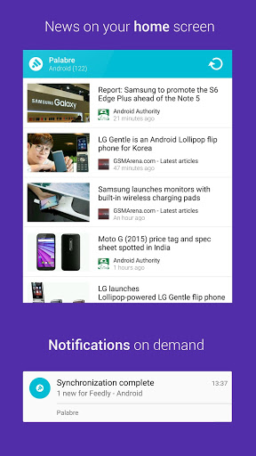 Palabre Feedly RSS Reader News mod screenshots 5