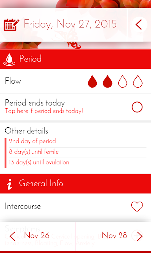 Period Tracker amp Diary mod screenshots 2