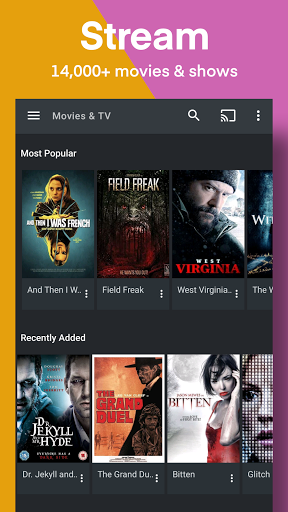Plex Stream Free Movies Shows Live TV amp more mod screenshots 1