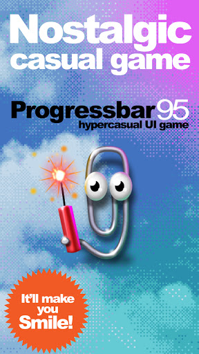 Progressbar95 – easy nostalgic hyper-casual game mod screenshots 1