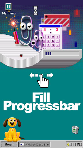 Progressbar95 – easy nostalgic hyper-casual game mod screenshots 2