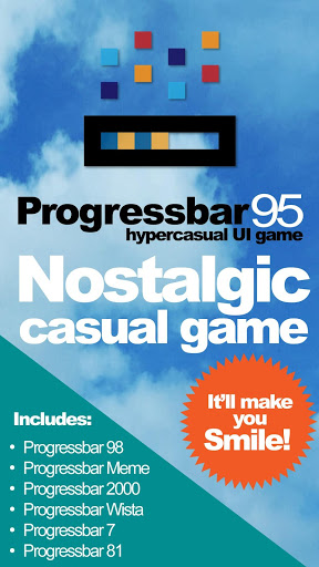 Progressbar95 – easy nostalgic hyper-casual game mod screenshots 5