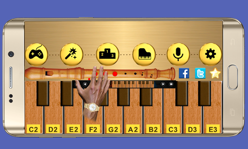 Real Flute amp Recorder – Magic Tiles Music Games mod screenshots 4