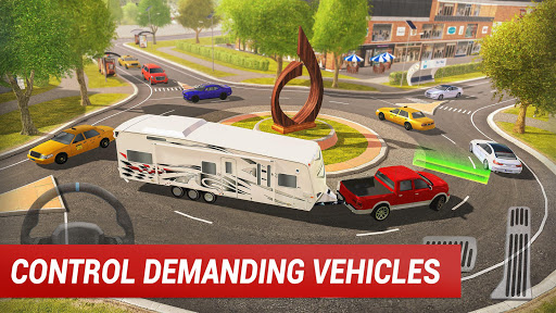 Roundabout 2 A Real City Driving Parking Sim mod screenshots 2