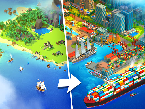 Sea Port Ship Transport Tycoon amp Business Game mod screenshots 1