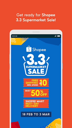 Shopee 3.3 Supermarket Sale mod screenshots 2
