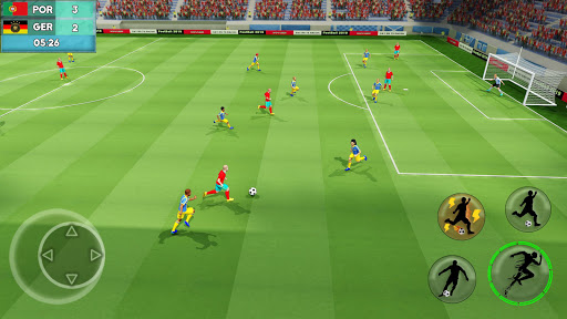 Soccer League Stars Football Games Hero Strikes mod screenshots 1
