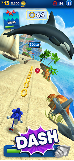 Sonic Dash – Endless Running amp Racing Game mod screenshots 2