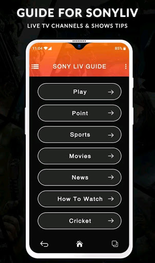 SonyLiv – Live TV Shows amp Movies Guide mod screenshots 1