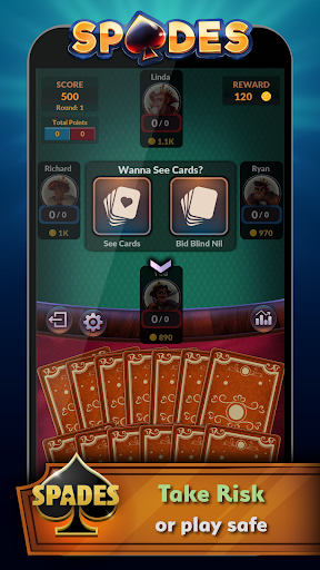 Spades – Offline Free Card Games mod screenshots 2