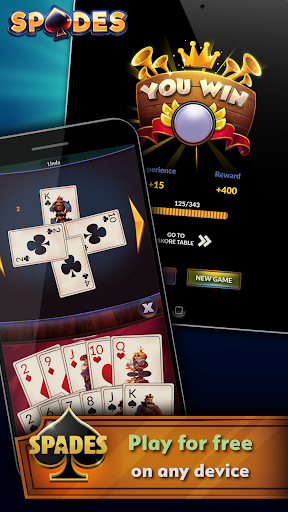 Spades – Offline Free Card Games mod screenshots 4