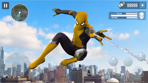 Spider Rope Hero – Gangster New York City mod screenshots 1