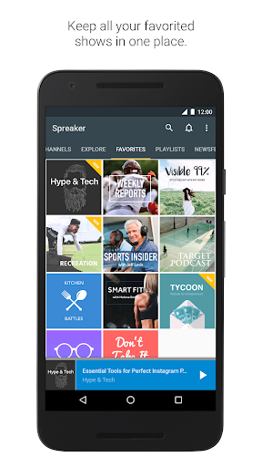Spreaker Podcast Player – Free Podcasts App mod screenshots 2