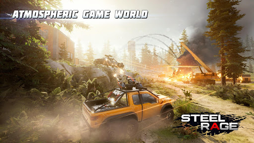 Steel Rage Mech Cars PvP War Twisted Battle 2021 mod screenshots 3