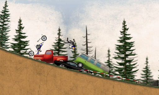 Stickman Downhill Motocross mod screenshots 3