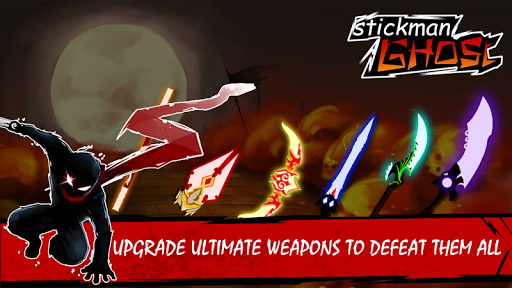Stickman Ghost Ninja Warrior Action Game Offline mod screenshots 1