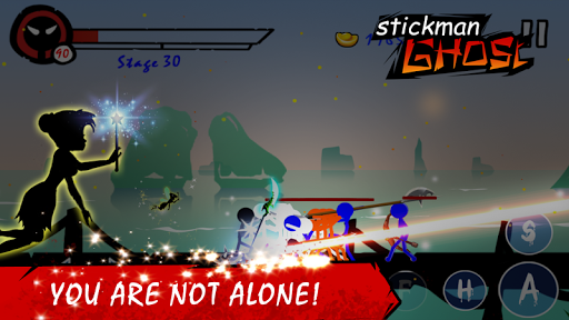 Stickman Ghost Ninja Warrior Action Game Offline mod screenshots 3