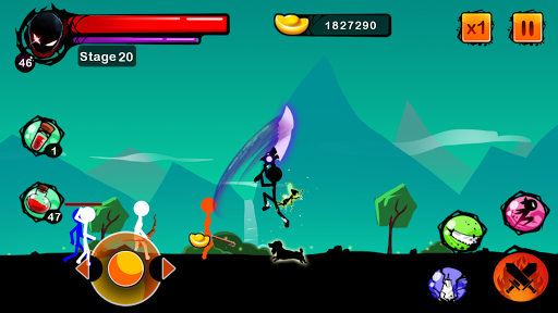 Stickman Ghost Ninja Warrior Action Game Offline mod screenshots 4