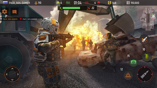 Striker Zone Mobile Online Shooting Games mod screenshots 4