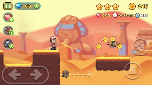 Super Toby Adventure classic platform jump game mod screenshots 4