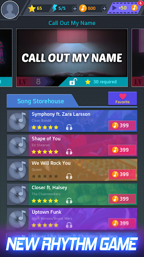 Tap Tap Music-Pop Songs mod screenshots 1