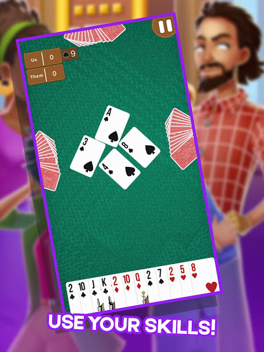 Tarneeb Popular Offline Free Card Games mod screenshots 1